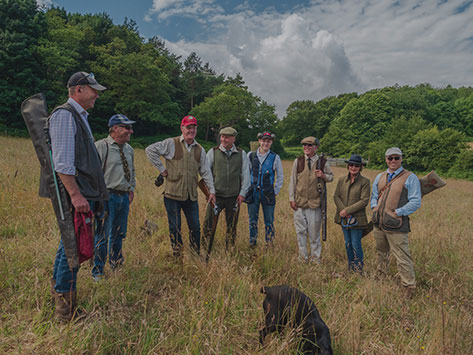 simulated clay shooting